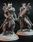 Zandoril - Dragonborn Ranger - 3d Printed Miniature by DM Stash