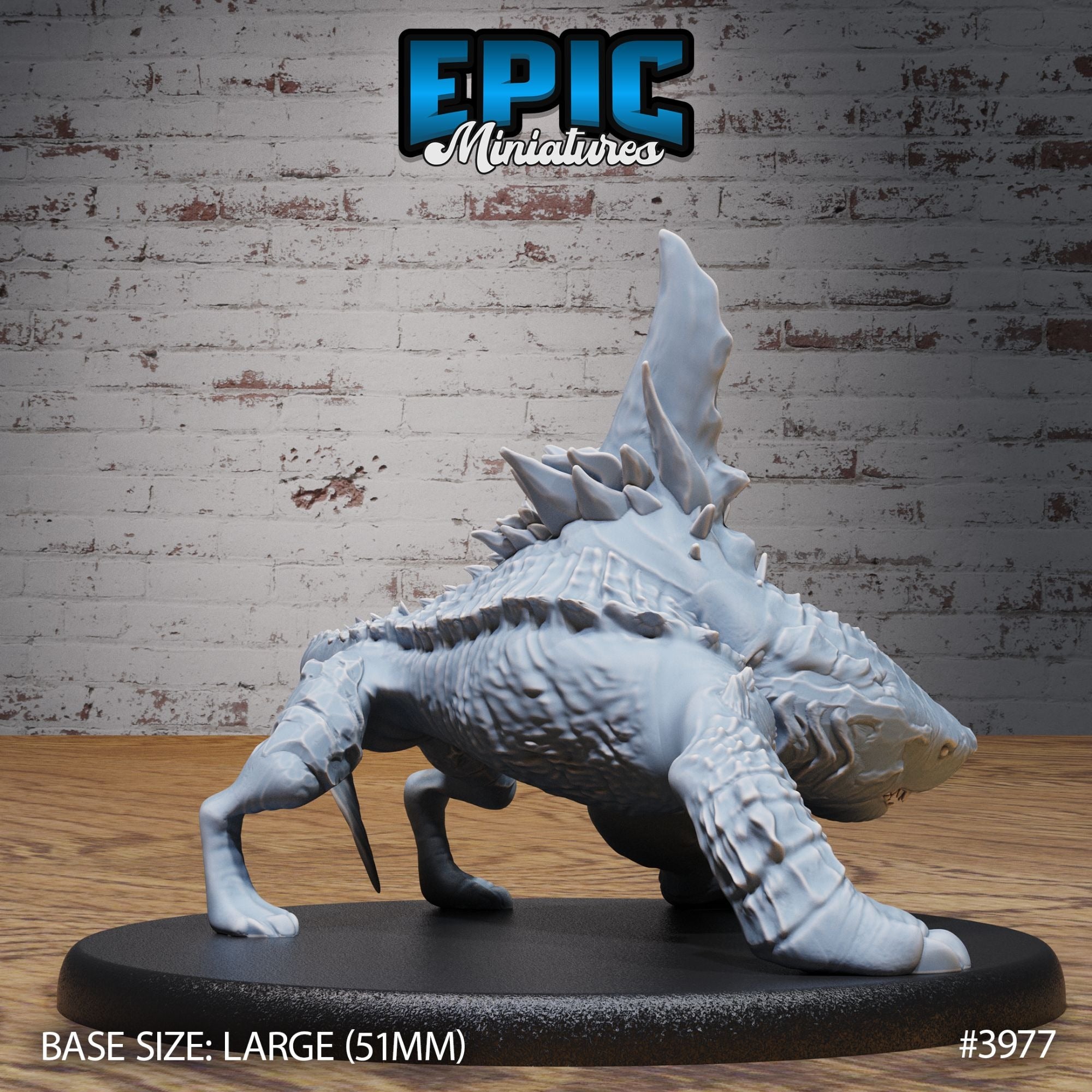 Shark Dog - 3d Printed by Epic Miniatures