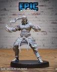 Fire Style Kung Fu Master - 3d Printed by Epic Miniatures