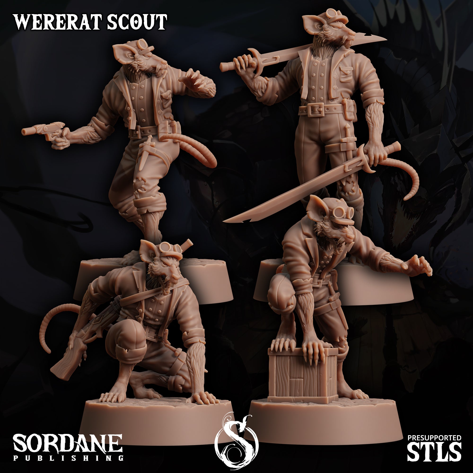 a couple of figurines of some sort