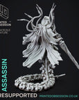 Warforged Assassin - 3d Printed Miniature by Printed Obsession