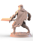 Leper - 3d Printed Miniature Sculpted by Z Kino