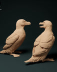 Razorbills - 3d Printed 1:8 Scale Miniature by Animal Den