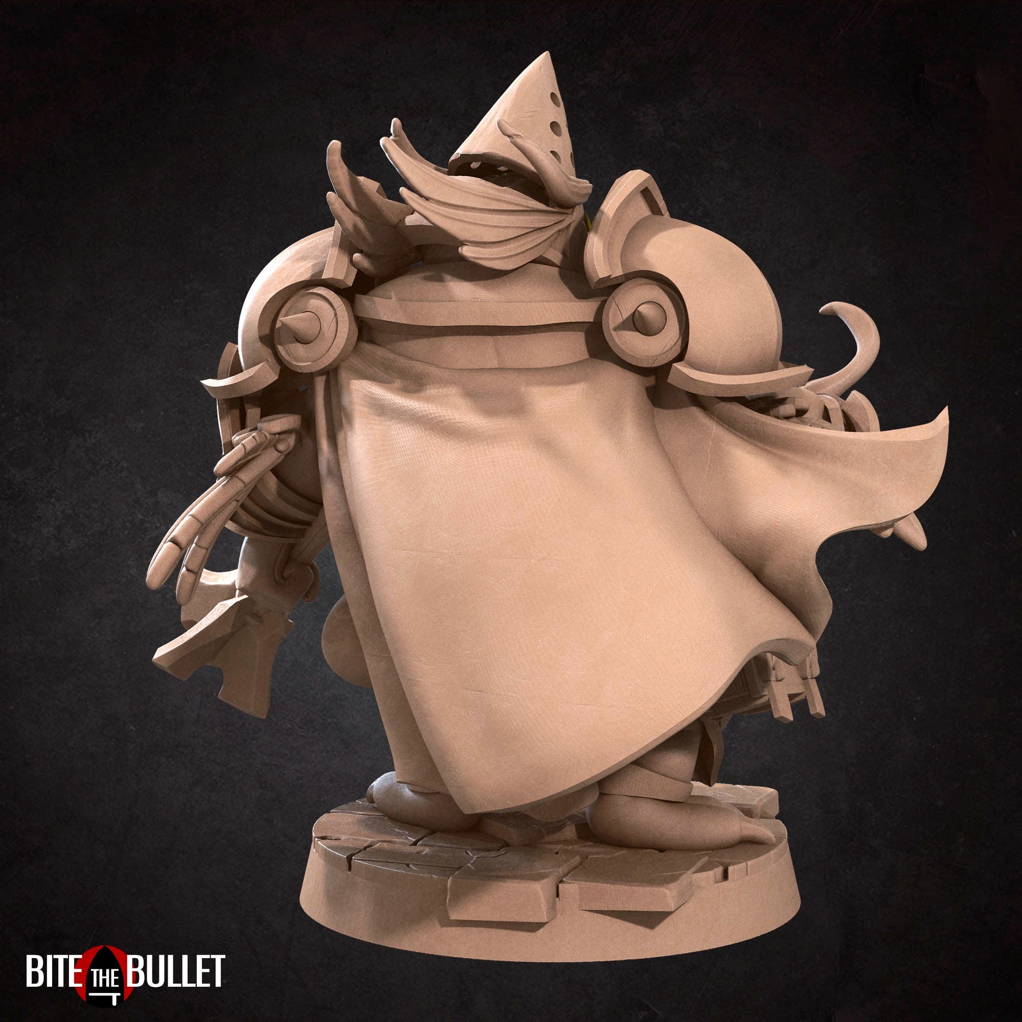 Owlfolk Cleric - 3d Printed Miniature by Bite the Bullet