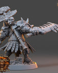 Tarnok Fleshtearer - Ironmane Minotaurs of Emberhold - 3d Printed Miniature sculpted by Daybreak Miniatures