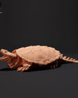 Common Snapping Turtle - 3d Printed 1/24 Scale Miniature by Animal Den