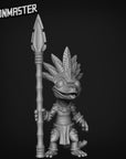 Gecko Warriors - 3d Printed Miniature by Goon Master Games