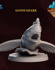 Sands Shark - 3d Printed Miniature Sculpted by Wishgate Studios