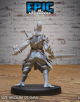 Oni Adventurer - 3d Printed by Epic Miniatures