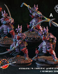 Hobgoblin Samurai Warriors - 3d Printed Miniature by Crippled God Foundry