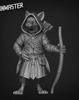 Red Fox Archer - 3d Printed Miniature by Goon Master Games