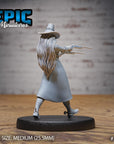 Female Sheriff - 3d Printed Miniature