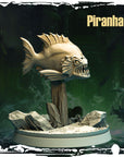 Piranhas - Terror on Cursed Waters - 3d Printed Miniature Sculpted by Monolith Arts