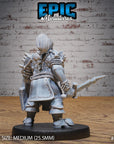 Dwarf Adventurer - 3d Printed by Epic Miniatures