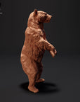 Black Bear - 3d Printed 1/24 Scale Miniature by Animal Den