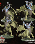 Ogroid Destroyers - 3d Printed Miniature by Crippled God Foundry