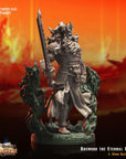 Bremohr the Eternal Flame - 3d Printed Miniature Sculpted by Crippled God Foundry