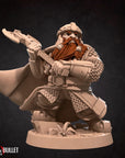 Dwarf Explorer - Bullet Rings - 3d Printed Miniature by Bite the Bullet