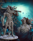 Aegiros, the Sea Jotunn - Mirmidons of the Death-Tide - 3d Printed Miniature sculpted by Artisan Guild