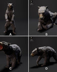 Black Bear - 3d Printed 1/24 Scale Miniature by Animal Den