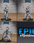 Inquisitor Knight - 3d Printed Miniature Sculpted by Epic Miniatures