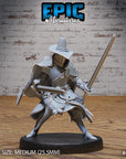 Shadow Hunter - 3d Printed Miniature Sculpted by Epic Miniatures