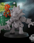 Triceratops Guild - 3d Printed Miniature by DiceHeads