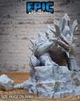 Hammertail Dinosaur - 3d Printed by Epic Miniatures