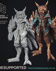 Owlman - 3d Printed Miniature by Printed Obsession