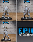 Deep Old Gnome - 3d Printed Miniature Sculpted by Epic Miniatures