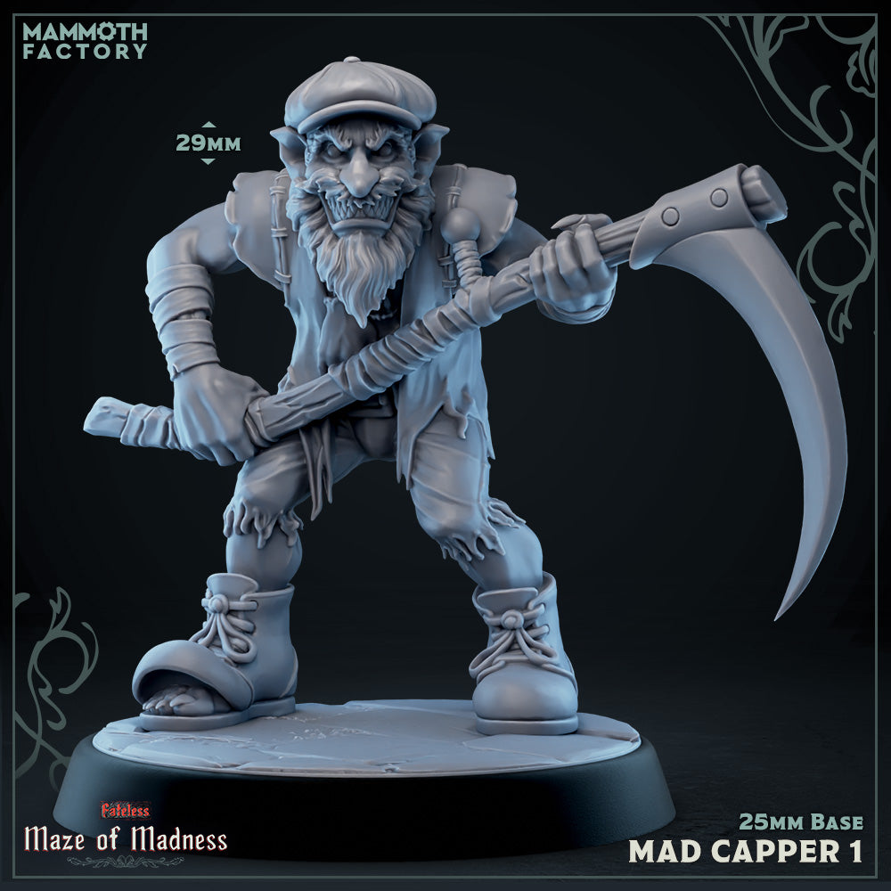 a statue of a man with a large axe