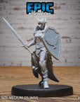 Knight Lady Gisella - 3d Printed by Epic Miniatures