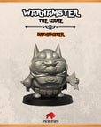 Bathamster - Warhamster - 3d Printed Miniature Sculpted by Apache Studio