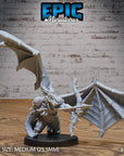 Winged Kobold Tribe - 3d Printed Miniature Sculpted by Epic Miniatures