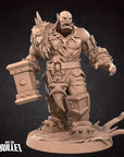 Orc Warchief - 3d Printed Miniature by Bite the Bullet