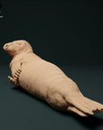 Grey Seal Male - 3d Printed 1:24 Scale Miniature by Animal Den