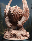 Sonatus Noctursa - Northern Masked Owlbear - 3d Printed Miniature by DM Stash