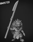 Hedgehog Spear - 3d Printed Miniature by Goon Master Games