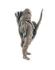 Ranger, Elf Male - 3d Printed Miniature Sculpted by EC3D