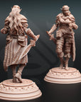 Hali Brookes - Water Elemi Swashbuckler Rogue - 3d Printed Miniature by DM Stash