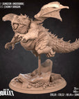 Chonky Dragon - 3d Printed Miniature sculpted by Bite the Bullet