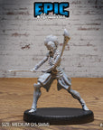 Safari Fighter Player Character - 3d Printed Miniature Sculpted by Epic Miniatures