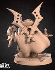 Space Goblin Vanguard - Bullet Galaxy - 3d Printed Miniature sculpted by Bite the Bullet