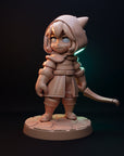 Little Winter Tail - 3d Printed Miniatures Sculpted by Flashzy