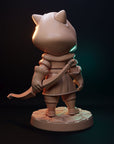 Little Winter Tail - 3d Printed Miniatures Sculpted by Flashzy