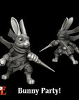 Bunny Rogue - 3d Printed Miniature by Printed Encounter