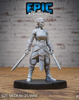 Female Slave Rebel - 3d Printed by Epic Miniatures