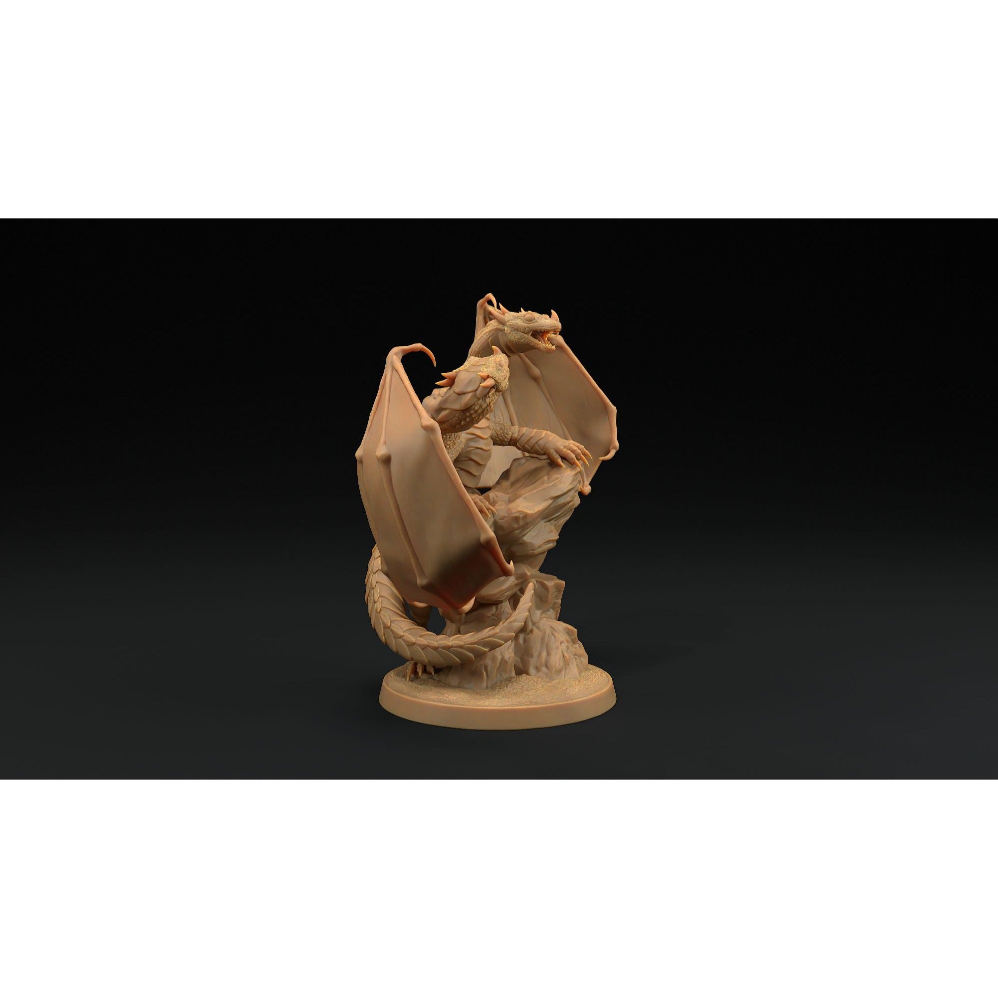 Viperwing Dragon Young / Juvenile - 3d Printed Miniature by Dragon Trappers Lodge