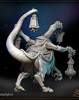 The Lamplighter - 3d printed Miniature by Great Grimoire