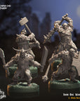 Iron Orc Warriors - 3d Printed Miniature by Crippled God Foundry